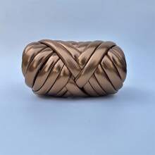 500g 1PC Polyester Fiber Thick Super Bulky Chunky Yarn Hand Knitting Woven Thread, Ideal For Christmas Gifts - DIY Hand-Knit Giant Yarn For Basket, Blanket, Carpets & Festive Presents - Multicolor - View 22