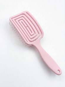 1pc Pink Spiral Elastic Large Curved Hair Brush, Styling Comb, Fluffy Wet & Dry Use, Oil Hair Curling Comb, Bone Comb, Brushes, Edge Brush Hair Comb, Comb Hair, Detangling Brush, Ball Brush, Mini Hair Brush Set, Wooden Comb, Hair Brush, Comb, Slick Back Brush, Hairbrush, Edge Brush Hair Comb, Hair Brush Set, Comb Hair, Mini Hair Brush, Detangling Brushes, Hair Tools, Hair Stuff, Hair Care, Curly Hair Brush, Barber, Hairdressing Equipment, Travel Essentials, Hairstyle, Hairdressing,Hair Brush,Slick Back Brush,Styling Brush,Curly Hair Brush,Edge Brush,Hair Comb,Brush Hair,Hair Brush Set,Comb Hair,Comb For Curls,Detangling Brush,Hair Brush For Women,Hair,Travel,Hair Products,Hair Tools,Hair Stuff,Barber,Barber Accessories,Barbershop,Hairdressing Equipment