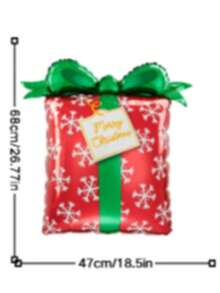 Paw Patrol 3 Styles Christmas Party Balloons, Versatile Atmosphere Decoration For Christmas Party, Photo Props, Made Of PET Material, Including Hugging Santa Claus, Large Reindeer, And Large Christmas Tree Balloons, Directly Create A Festive Atmosphere For Home Or Office