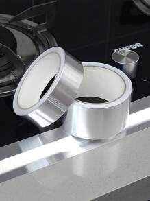 Cinta de aluminio impermeable para cocina y baño - Antimoho, aislante térmico para encimeras, 1 rollo - Para reparaciones del hogar y proyectos DIY - Adecuado para todas las estaciones - Excelente regalo para propietarios de viviendas