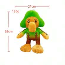 新款Tung Tung Tung Sahur NaiKe 鲨鱼毛绒公仔 木棍 大象 青蛙 香蕉 猴子 节日礼物毛绒公仔 - 彩色 - 查看 30