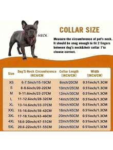 Personalized Dog Necklace, Custom Dog Collar With Letter Pendant Tag - 13mm Rhinestone Dog Chain, Double Lock Design Collar, Suitable For Bulldog And Large Dogs - Multicolor - View 6
