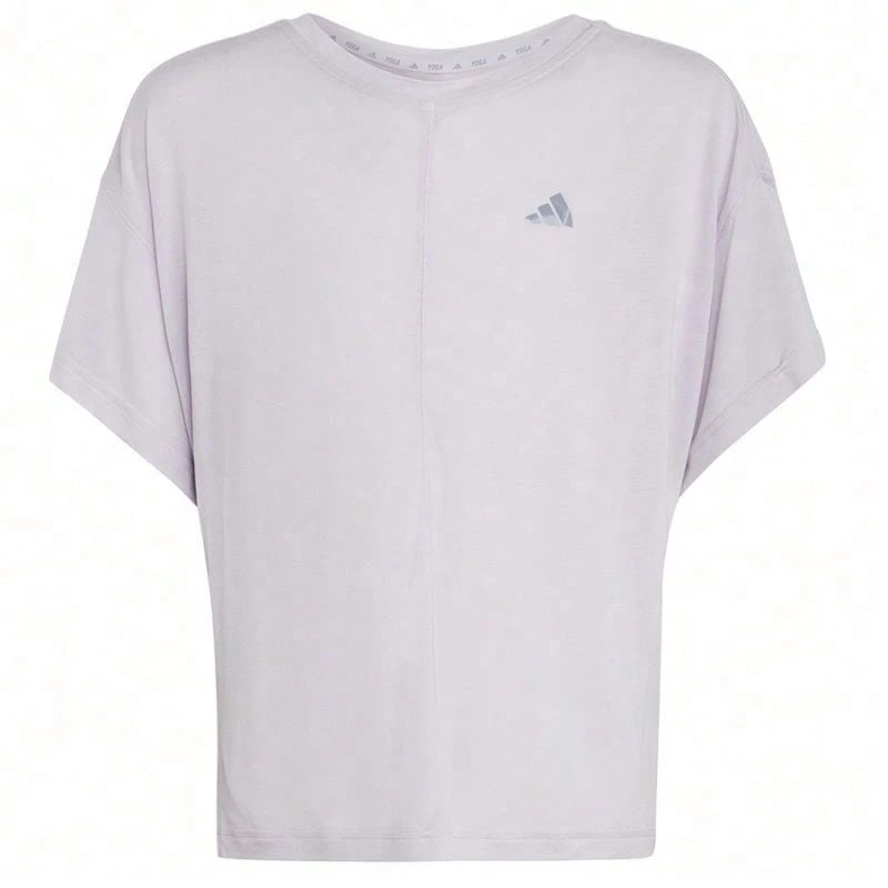 Adidas Camisetas para meninos pré-adolescentes - Malva claro - Ver 1