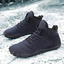 Unisex Winter Winterschuhe Schneestiefel, rutschfeste Outdoor-Schuhe, thermisch gefüttert, warm, Sportschuhe, Wanderstiefel
