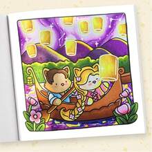 可爱小猫：温馨萌趣的涂色书 - 沉浸在神奇的猫咪冒险和电影主题场景中，返校用品、文具、学习必备品，送给女孩、婚礼、母亲节的完美礼物 - 毛茸茸的喵喵 - 查看 6