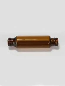 2pcs 0.34oz Dual-Purpose Perfume Spray Bottles With Rollerball - Clear Glass, Refillable, Portable & Easy To Use, Essential For Travel And Office, Includes Eau De Toilette And Facial Mist Bottles, Travel Accessories | Refillable Perfume Atomizer | Refillable Spray Bottle (Brown Bottle) - Brown - View 7