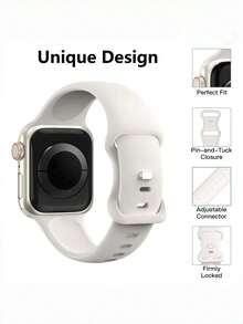 10条防水表带，兼容 38mm、40mm、41mm、42mm、44mm、45mm、46mm、49mm，男女通用；柔软硅胶运动表带，兼容 Series 10、SE、9、8、7、6、5、4、3、Ultra；时尚健身必备礼品套装 - 彩色 - 查看 3