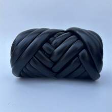 500g 1PC Polyester Fiber Thick Super Bulky Chunky Yarn Hand Knitting Woven Thread, Ideal For Christmas Gifts - DIY Hand-Knit Giant Yarn For Basket, Blanket, Carpets & Festive Presents - Multicolor - View 16