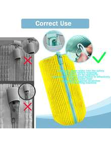 2 piezas Bolsa para lavar zapatos en la lavadora, bolsa de limpieza para todo tipo de zapatos, bolsa de almacenamiento de zapatos de viaje, bolsa de lavandería para limpiar zapatos a 360°, bolsa de lavandería para zapatos para lavadora y secadora, bolsa reutilizable para lavar zapatos de bebé y niños, ayudante ideal para mamá - Multicolor - Ver 4