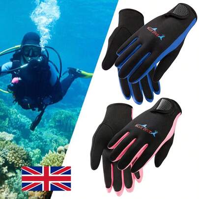 Neoprene Wetsuit Gloves Diving Swim Scuba Surf Snorkeling Cold-Proof Glove 1.5mm