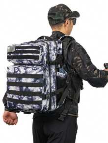 45L Tactical Backpack Military Bag Outdoor Hiking Climbing Camping Travelling Bags