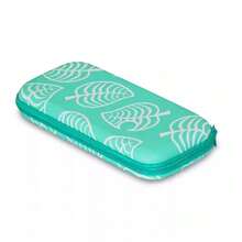 Estuche para NlNTENDO Switch Switch Lite y Switch OLED | Diseño Hoja Verde | Funda Rígida Protectora Compatible con Switch Switch Lite y Switch OLED - verde menta - Ver 6