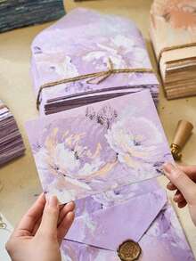 10 قطع من الأظرف ذات النمط ثلاثي الأبعاد، بطراز مجرد، بنمط إنستغرام، بملمس مُنقّش، أظرف شخصية، أظرف دعوات راقية. مناسبة لرسائل الحب والمراسلات الرومانسية والرسائل البليغة والملاحظات السرية والأعراس والحفلات والتصاميم الرجعية والأزياء والدعوات الزفاف ذات الموضوع الزهري وأظرف بطاقات أعياد الميلاد/العطلات وأظرف رسائل الشكر وأظرف الألبومات/الصور