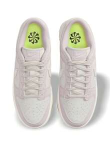 Nike Dunk Low PRM Next Nature - 灰粉紅米白 - 查看 5