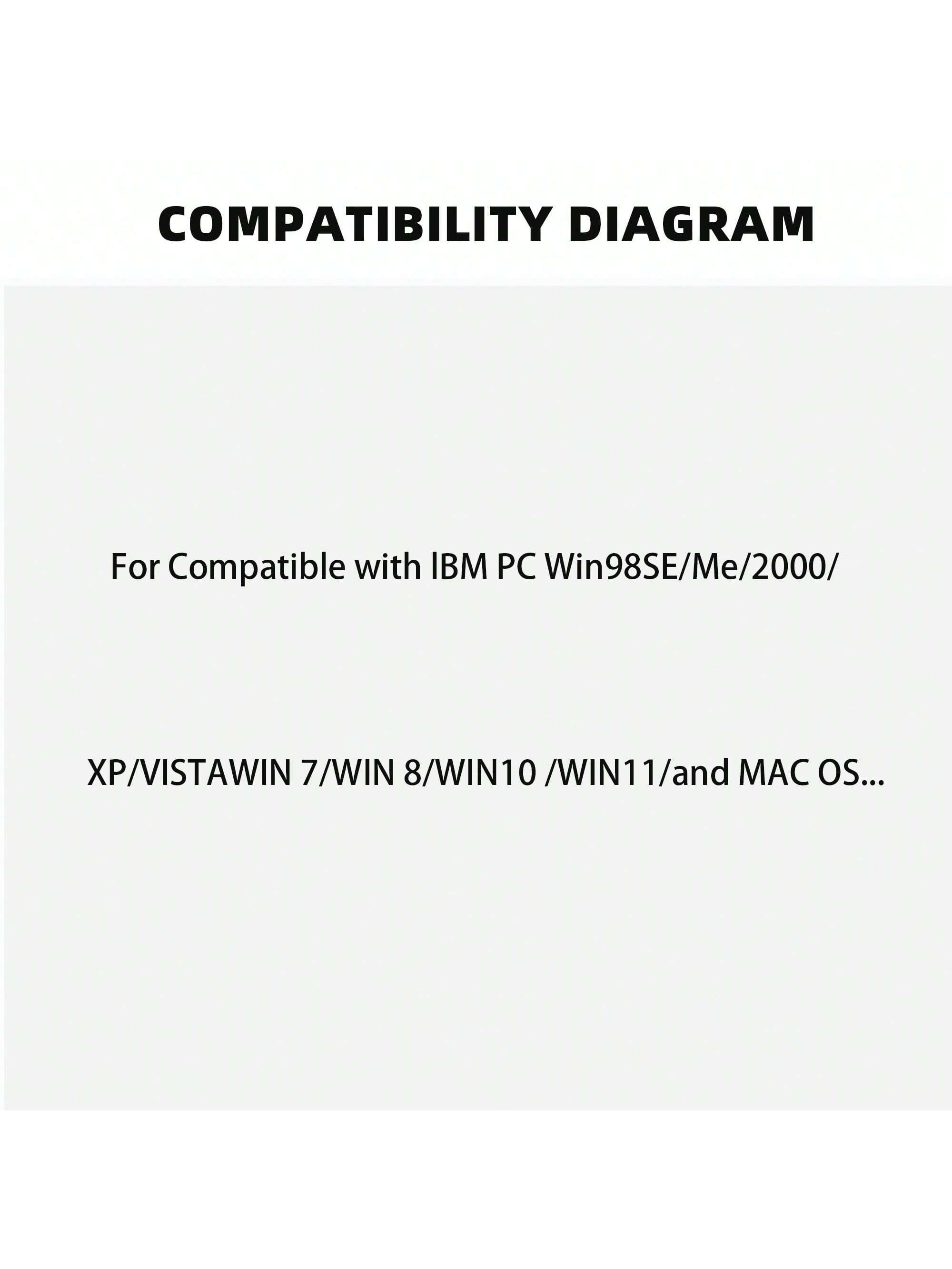 لوحة مفاتيح سلكية من HXSJ مع كابل USB-C قابل للفصل...