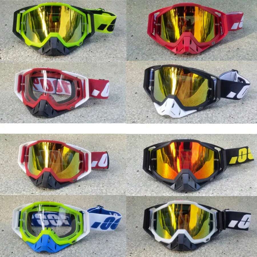 Autofox Off-Road Goggles Motocross Glasses Motorcycle Men MTB ATV Mask Windproof Protection Skiing Cycling Racing Goggles - 1-pO-08 - View 1
