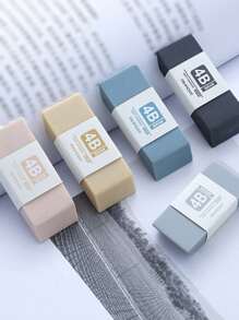 1 Stück einfacher Radiergummi, hochwertige weiche Reinigungsstationery, Stationery-Tasche, Bleistiftradier für Schule und Büro, Zeichenradierer, Kunst-Radierer, sauber und entfernt ohne Papier zu beschädigen, geeignet für den täglichen Gebrauch von Kindern, Schulsaison Zubehör