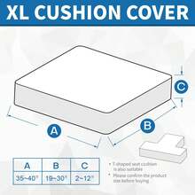 Stretch Individual Cushion Covers Sofa Cushion Couch Covers Slipcovers Soft Replacement New Pattern Furniture Protector With Elastic Bottom