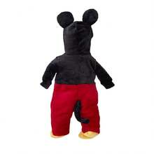 Disney Baby Romper With Embroidered Hat - Black - View 4