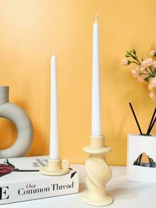 2pcs Soy Wax Scented Candles, 10 Inch Home Decoration Aromatherapy Stick Wax, Multi-Color Long Stick Candles, Christmas Slim Candles With Fragrance, Halloween Home Decoration Candle Set, Wedding Decoration, Aromatherapy Gifts, - Multicolor - View 13