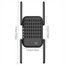 1200Mbps Wi-Fi Signal Booster Amplifier, WiFi Extender For Home And Office WiFi 2.4GHz&5GHz Wireless Repeater, 4 Antennas 360° Coverage, With AP/Repeater Mode