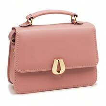 New Collection Women's Mini Crossbody And Hand Bag - 淺粉色 - 查看 2