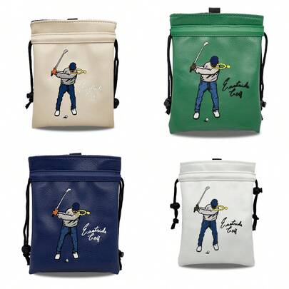 1pc Thoughtful Golf Bags & Drawstrings - Lightweight, Durable & Multi-Purpose Premium Accessories For Discerning Golfers & Frequent Travelers