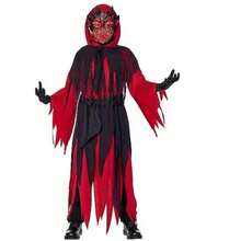 Costume da performance di Ognissanti, costume dell', costume da rosso, costume da cosplay dell', outfit per il ruolo dell'