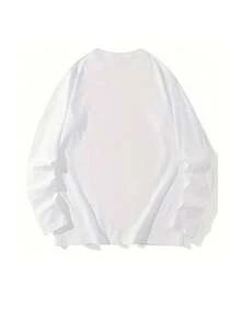 Short-Sleeved T-Shirt For Women, Summer, Round Neck, Loose Top - 白色 - 查看 4