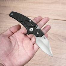 The EDC Knife For Outdoor Camping Uses A D2 Steel Blade, An Ergonomic Handle, Flexible Deformation, And Comes With A Scabbard. It Is An Essential Survival Tool For Hiking, Exploration, Rescue, And Camping, And Is Suitable As A Gift For Father's Day, Birthdays, And Christmas. - Khaki - View 9