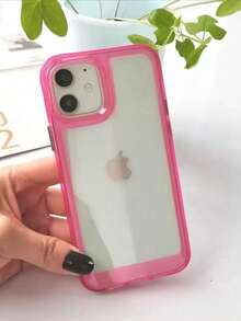 Disney Transparent Case With Colorful Edges – Protection And Style For Your Cell Phone - Màu tím - Xem 4