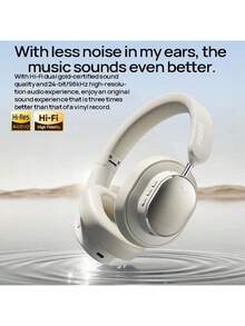 PHILIPS TAH5519 Kabelloses Gaming-Headset mit kräftiger Basswiedergabe, präziser Klangfeldpositionierung, langer Akkulaufzeit, leichtem Design, Cremeweiß - cremefarben - Übersicht 2