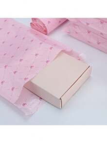 20个粉色蝴蝶结运输邮寄袋，防水包装袋，适用于家庭、办公室、学校、服装返校