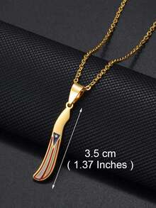 1pc Puerto Rico Map Flowers Masks Traditional Symbol PR Frog Necklaces For Women Girls Stainless Steel Jewelry - 金色 - 查看 8