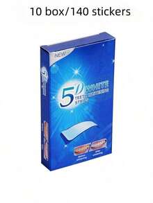 7-14片/包牙齿美白贴，5D牙齿美白贴 - 藍色 - 查看 16