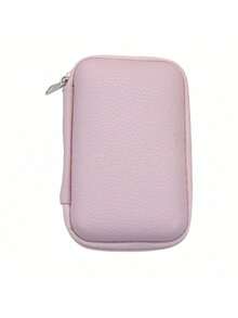 Bolsa para auriculares de EVA, Estuche para mini cámara CCD, Cable de datos, Cargador, Unidad USB, Protector USB, Caja protectora de carcasa rígida, a prueba de golpes y anti-presión. Caja de almacenamiento para impresora de fotos. Estuche protector para mini cámara. Esenciales de viaje. Estuche para cargador. Accesorios para cámara digital. Organizador de cables. Organizador electrónico. Bolsa de almacenamiento impermeable y portátil para viajes, tecnología, mujeres y hombres