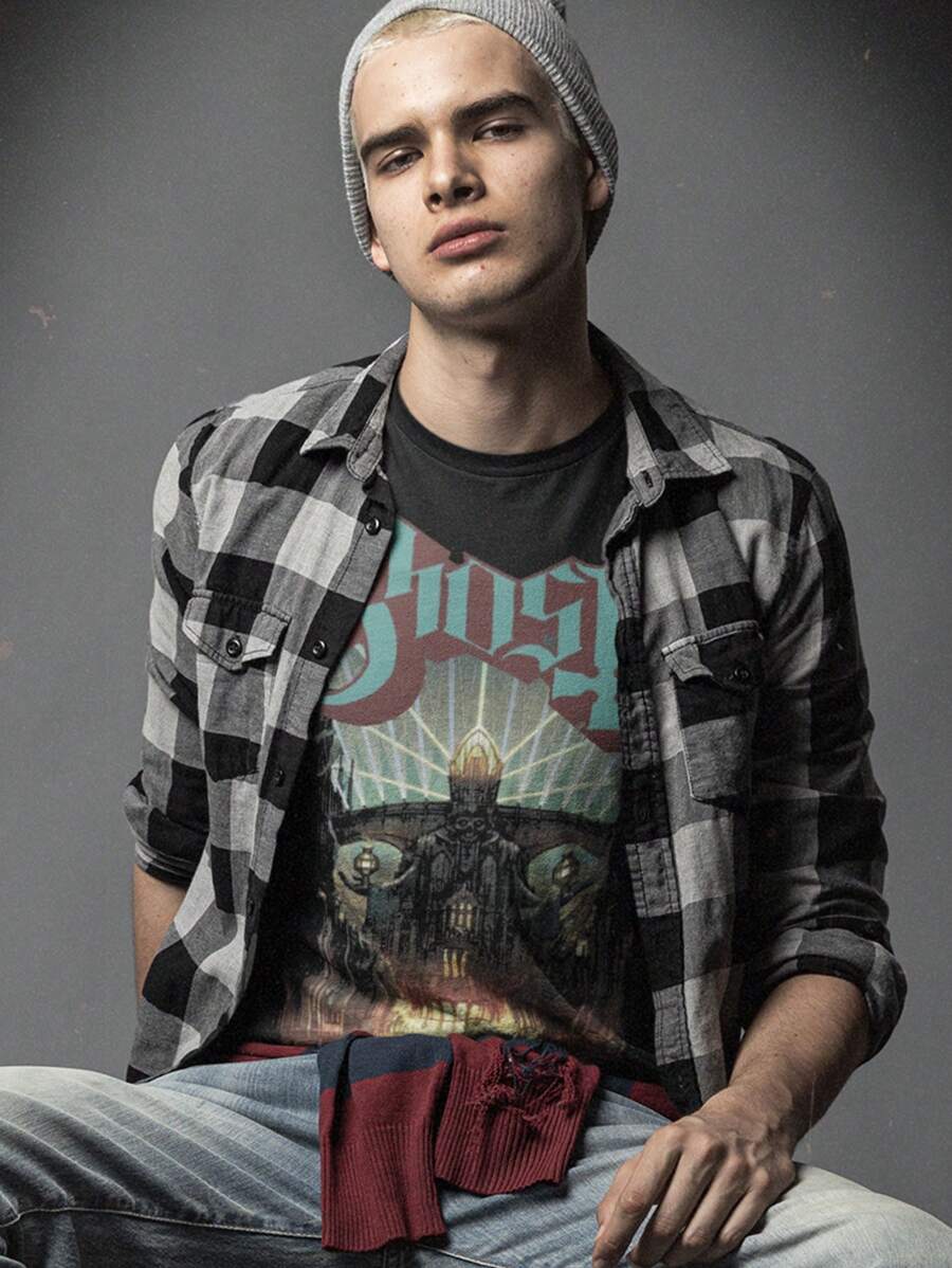 Ghost | Official Band T-Shirt | Meliora - 48-Hour Fast Shipping!  - Black - View 1