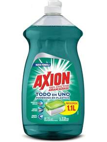 Lavatrastes Líquido Poderoso en Plásticos 1.1 L.% Efectivo Arrancagrasa que Limpia Profundamente Superficies Difíciles y Elimina las Bacterias que Pueden Causar Malos Olores - Lavatrastes - Ver 2