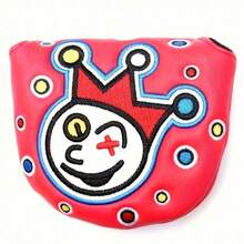 Clown Golf Club Cover, Golf Club Head Cover, Golf Putter Mallet Cover - Multicolor - View 13