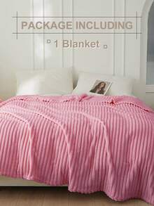 1pc Throw Blanket, Bedding, Cozy And Warm Blanket, Lightweight Soft And Comfortable, Solid Color Series, Minimalist And Stylish Design, Suitable For Sofa, Bedroom, Living Room, All-Around Comfort, Travel Use, Nap Blanket, Reference Size Image, Multiple Sizes Available, Machine Washable, Autumn Decor, Room Decor, Back To School, School Supplies