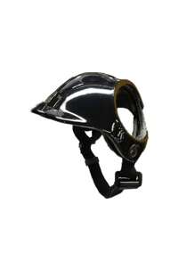 Cascos para mascotas perros con agujeros para las orejas, casco de seguridad ajustable para motocicleta de mascotas, casco de locomotora para mascotas, accesorios elegantes para perros