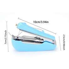 Mini Handheld Sewing Machine, Replacement Parts Creative Pocket Manual Sewing Tool, Home Travel Tailor Embroidery Sewing Machine, Random Color - Multicolor - View 5