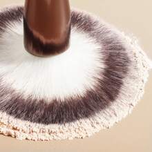 2pcs Dual-Ended Multi-Functional Makeup Brushes, Soft & Fluffy, Durable ABS Handle, Powder, Blush, Highlighter, Contour Brushes, Travel Friendly Cosmetic Tools