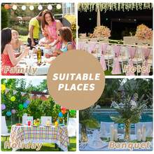 1PC/6Pcs 12 X 118 Cm Sequined Table Runners, Made Of Shimmering Fabric, Perfect For Weddings, Parties, Holidays, Table Decorations, Graduation, Gender Reveal Parties, Bridal Showers, Living Room Decor, Bachelorette Parties, Kitchen Decor, Western-Themed Decor, Easter Table Runners, St. Patrick's Day, Easter Decor, And Spring Decor - 黑色 - 查看 7