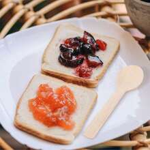 Mini Wooden Spoons, 4 Inch Disposable Tasting Sampling Spoons, Round Sampling Tasting Spoons, Wood Cutlery Spoons, Birchwood Wooden For Party, Birthday, Halloween, Christmas, Holiday Parties