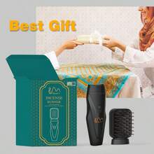 Comb Bakhoor Incense Burner USB Charge Electric OUD Arabic Incense Censer Dukhoon Gifts For Hair - Multicolor - View 3