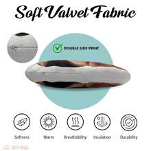 Reversible Asymmetric Printed Throw Pillow, Artistic Photo Commemorative Pillow, Personalized Gift, Home Decor, Room Decor, Living Room Decor, Sofa Decor - Fantasy Theme, Digital Printing, Ideal Gift For Family And Friends. Durable, Breathable, Lightweight, Washable, Fun, Cute, Heartfelt, Soft, Comfortable, Elegant, Minimalist, Customizable, Personalized, Unique. Ideal Gift For Him, Ideal Gift For Her, Boyfriend Gift - Upload Pictures to Customize Pillows - View 5