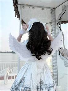 1pc Colorful Feather Angel Wings, Personalized Costume Prop For Adults, Suitable For Festivals, Performances, Cosplay,Halloween