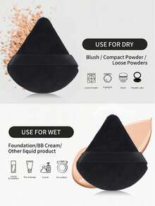 RANCAI 29pcs Professional Makeup Brush Set, Including Foundation, Concealer, Blush, Eyeshadow, 20 Makeup Brushes, 3 Powder Puffs, 3 Makeup Sponges And 3 Thumb Puffs. Makeup Brush Set, Makeup Brush Set, Makeup Brush Set, Complete Makeup Brush Set, Makeup Brush Set, Complete Makeup Set, Makeup Brush Set, Makeup Brush Set, Makeup Gift Set - Multicolor - View 8