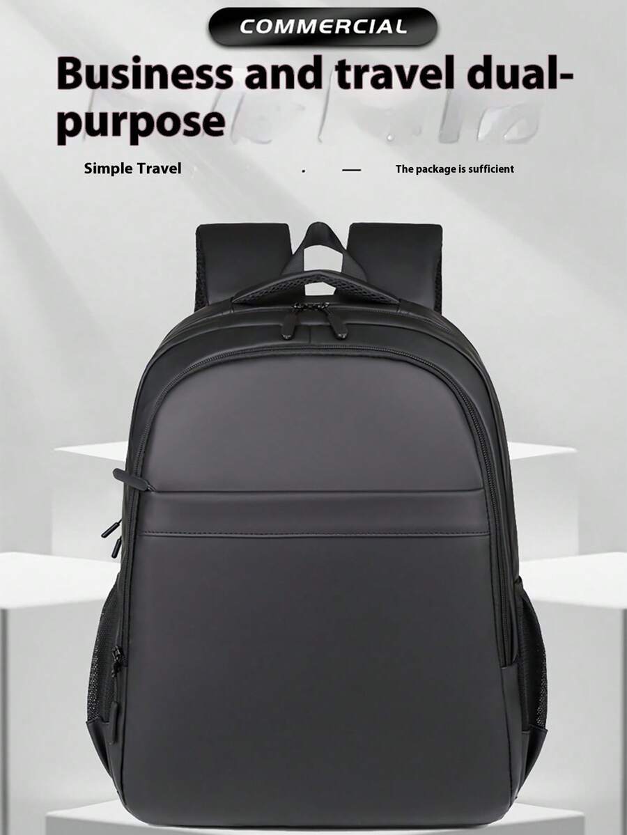 Men's Casual Crossbody Bag, Shoulder Bag For Students, Unisex Messenger Bag With Large Capacity, Minimalist Solid Color Shoulder Bag For Work And Commute Large Capacity Bag